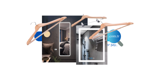 Otel Tipi Askı & Boy Aynanalar