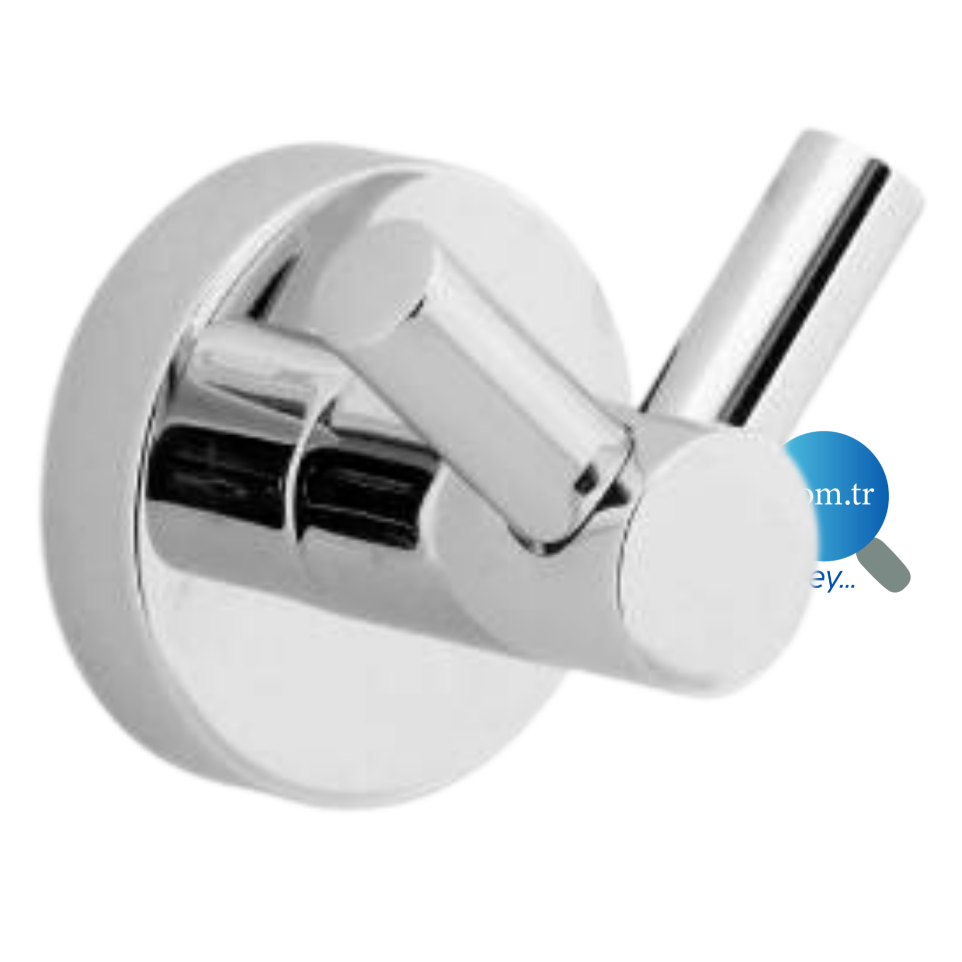 Yuvarlak Banyo İkili Askılık