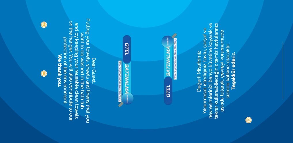 Havlu & Nevresim Değişim Kartı
