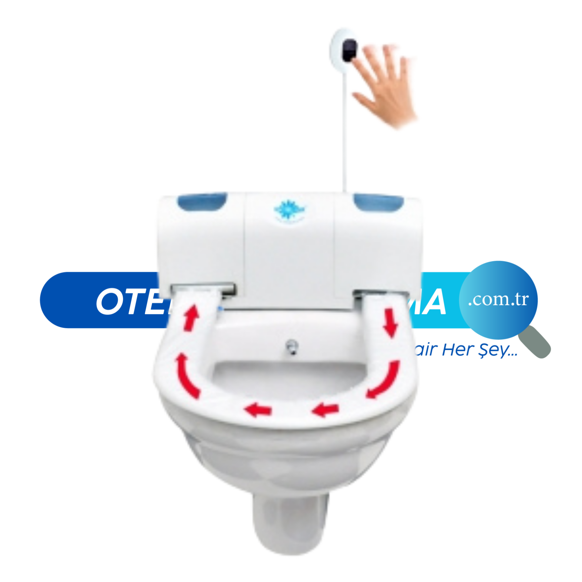 Hijyenik Klozet Kapak Örtüsü Seti