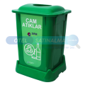 Cam Sıfır Atık Plastik Kova