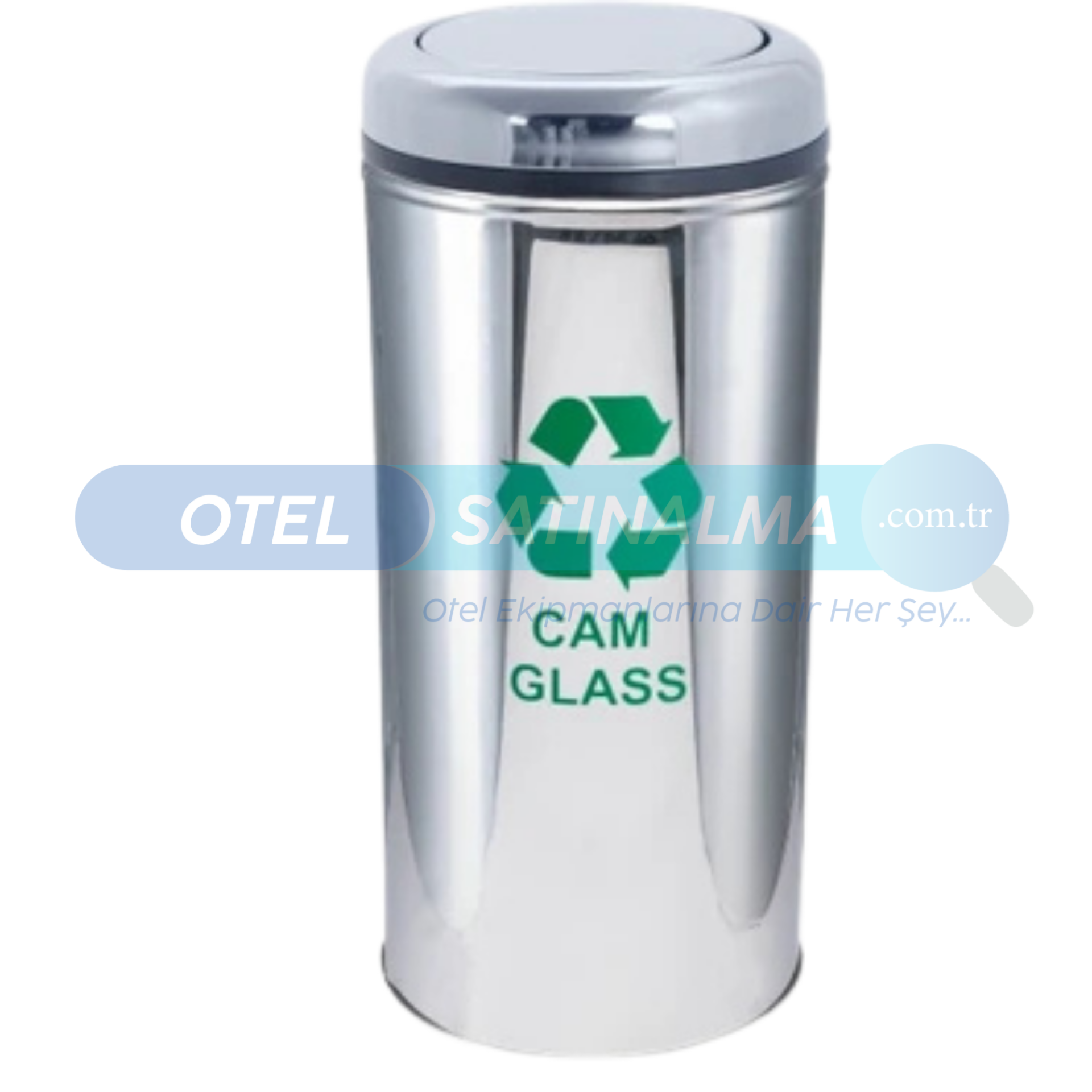 Cam Sıfır Atık Paslanmaz Kova