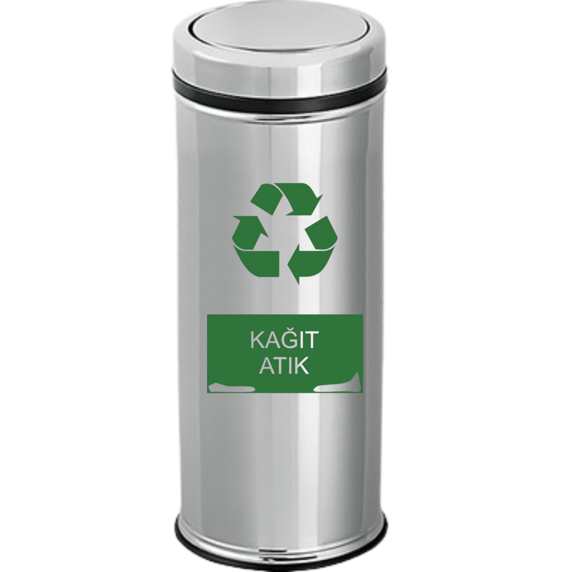 Kağıt Sıfır Atık Paslanmaz Kova