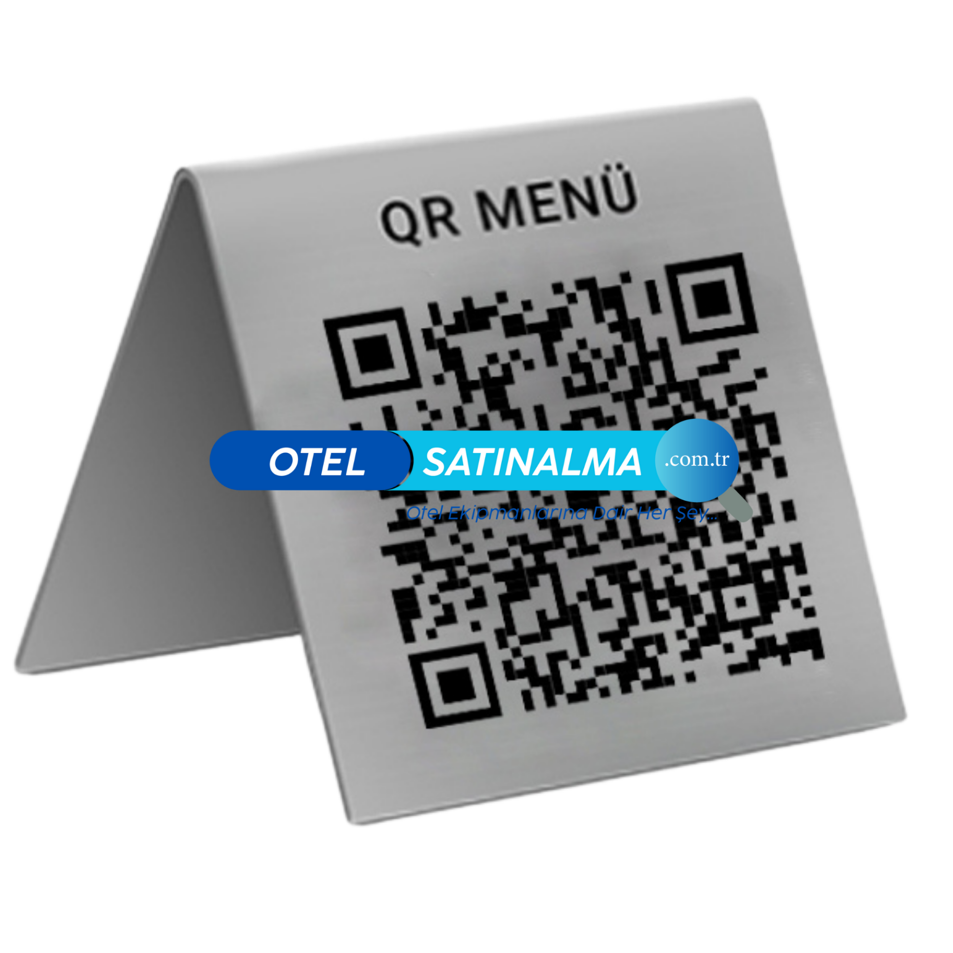 Metal QR Kod Restoran Menü