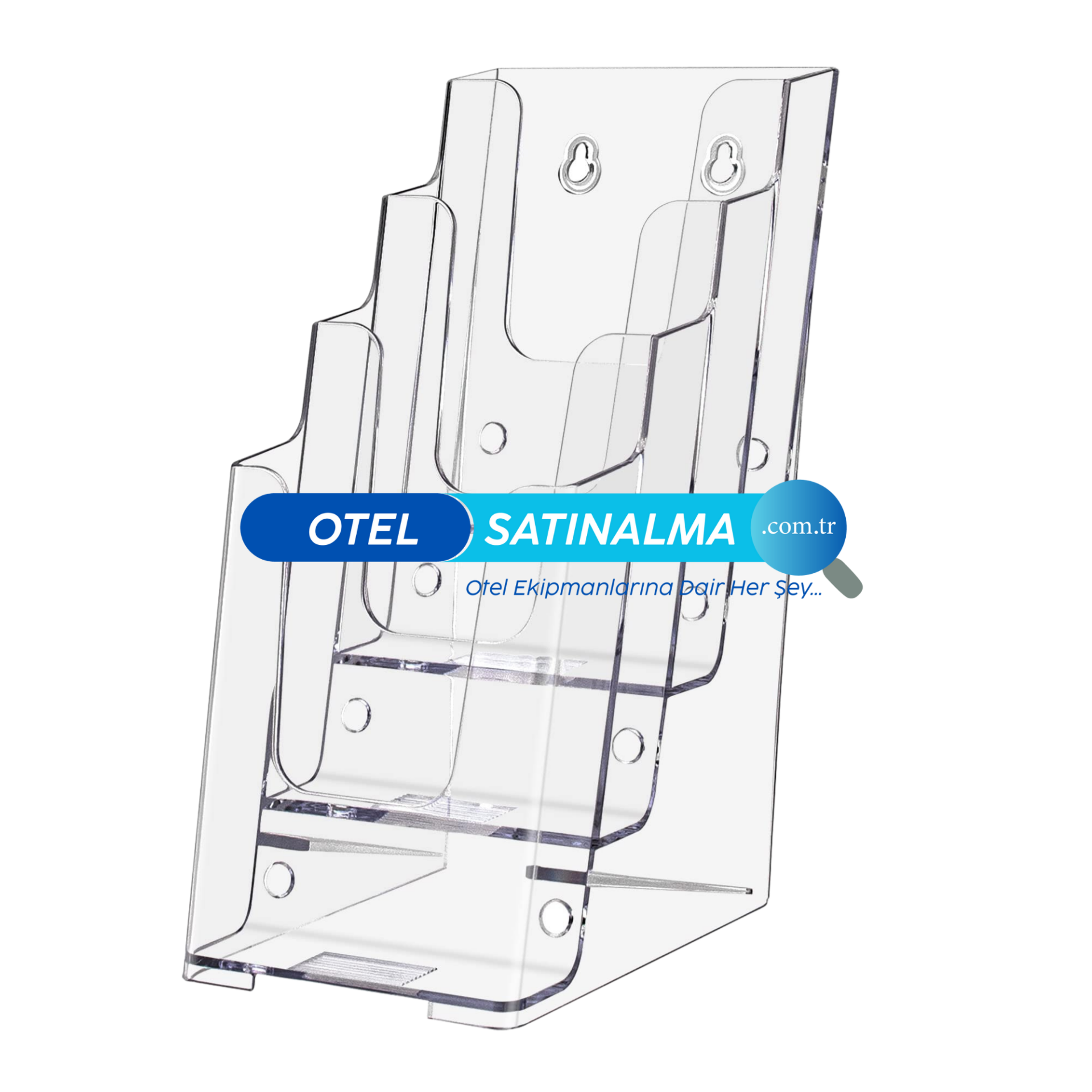 Broşür Standı Üçlü